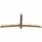 Ekena Millwork Bellingham Smooth Timber Gable Bracket, Douglas Fir, 72"W x 30"H x 3 1/2"D x 3 1/2"F, 10/12 Pitch GBW072X30X0404BEL00SDF - alternate 4